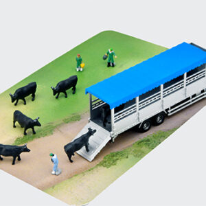 TOMYTEC 331551 家畜運搬車セットA 畜産