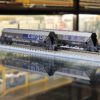 HOBBYTRAIN H23478 Gauge N Set of 2 silo wagons Taggnpps of the SBB Cargo, era VI, graffiti
