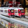 KATO 7074075 Rhatische Bahn ABe8/12 3510 `ABB` (3-Car Set) 連車廂燈