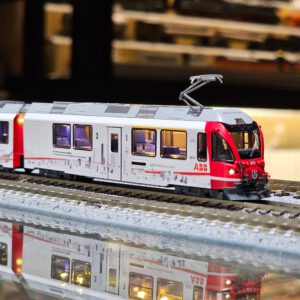 KATO 7074075 Rhatische Bahn ABe8/12 3510 `ABB` (3-Car Set) 連車廂燈 11 KATO 7074075 Rhatische Bahn ABe8/12 3510 `ABB` (3-Car Set) 連車廂燈