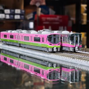 KATO 10-2014 ハピラインふくい521系(標準塗色+フルラッピング編成) 4両【特別企画品】