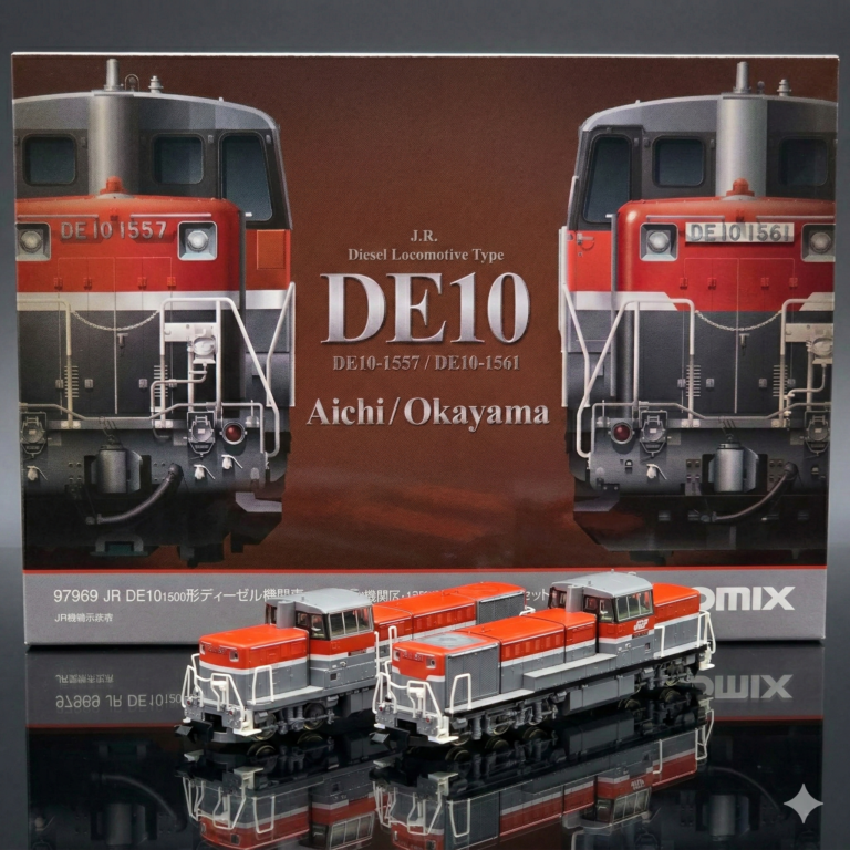 TOMIX 97969 JR DE10-1500形ディーゼル機関車（愛知・岡山機関区・1557