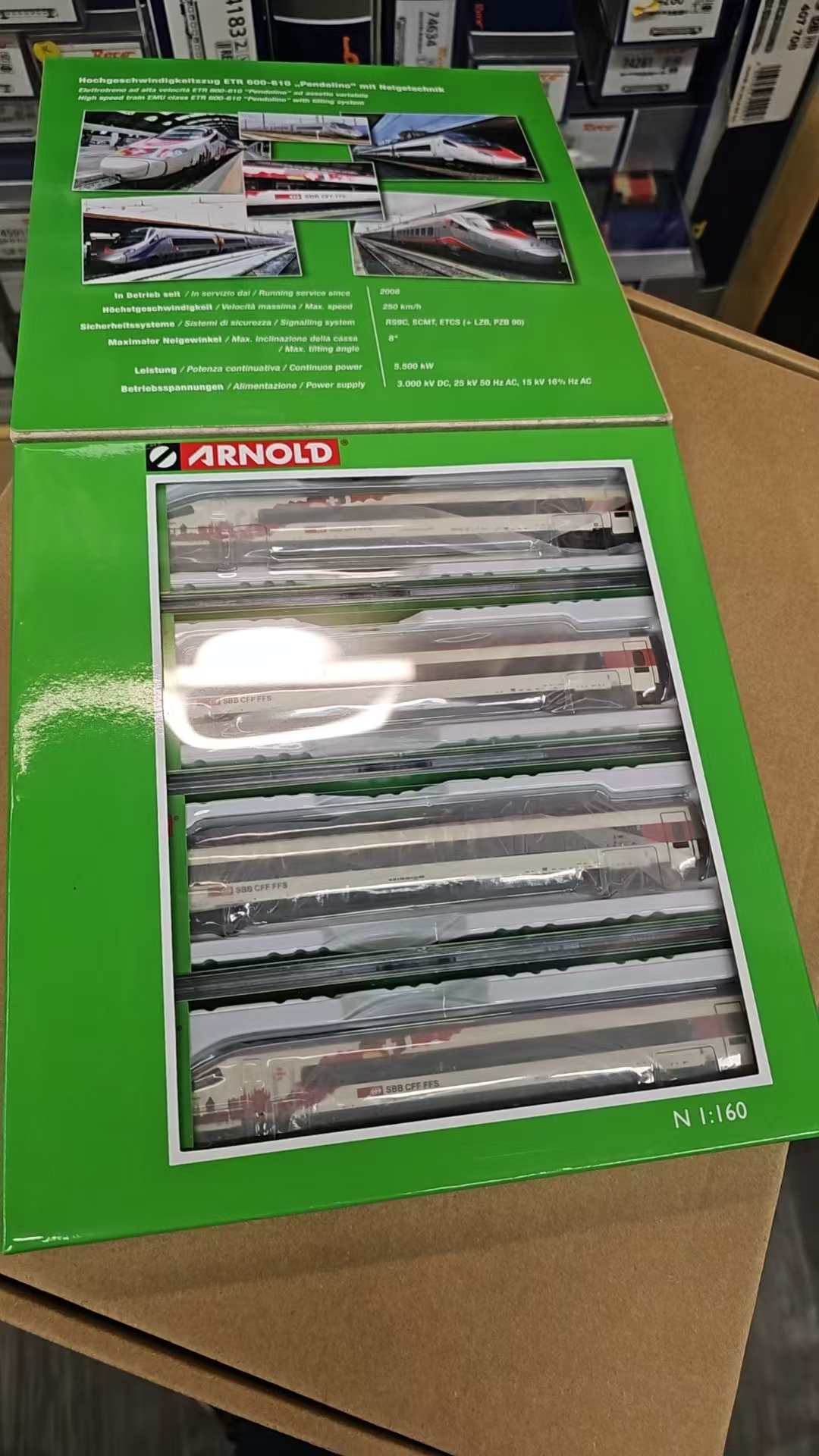 Arnold HN2472S N規 SBB RABe 503 EMU class Ep VI 數位音效電車 4輛組 1 Arnold HN2472S N規 SBB RABe 503 EMU class Ep VI 數位音效電車 4輛組
