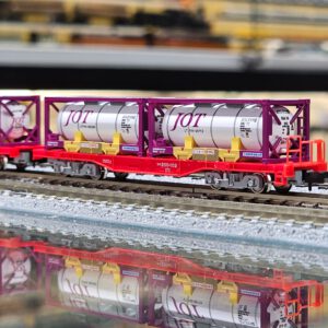 TOMIX UT11K形 日本石油輸送液 X 4 配 コキ200形貨車 x 2