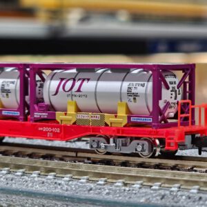 TOMIX UT11K形 日本石油輸送液 X 4 配 コキ200形貨車 x 2