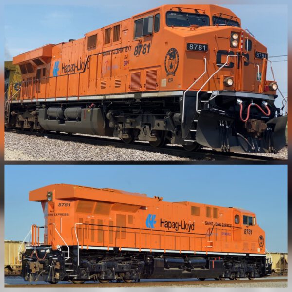 <預訂> KATO 176-8961 GE ES44AC CP ＃8781 "Hapag-Lloyd"