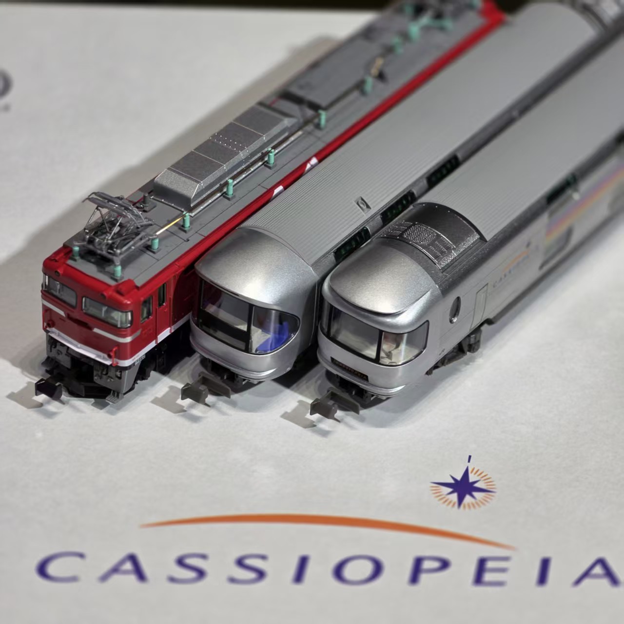 KATO 10-2112 「仙后座 • Cassiopeia」 6両基本 + 3066-F EF81 95 RAINBOW 塗装機 7 KATO 10-2112 「仙后座 • Cassiopeia」 6両基本 + 3066-F EF81 95 RAINBOW 塗装機