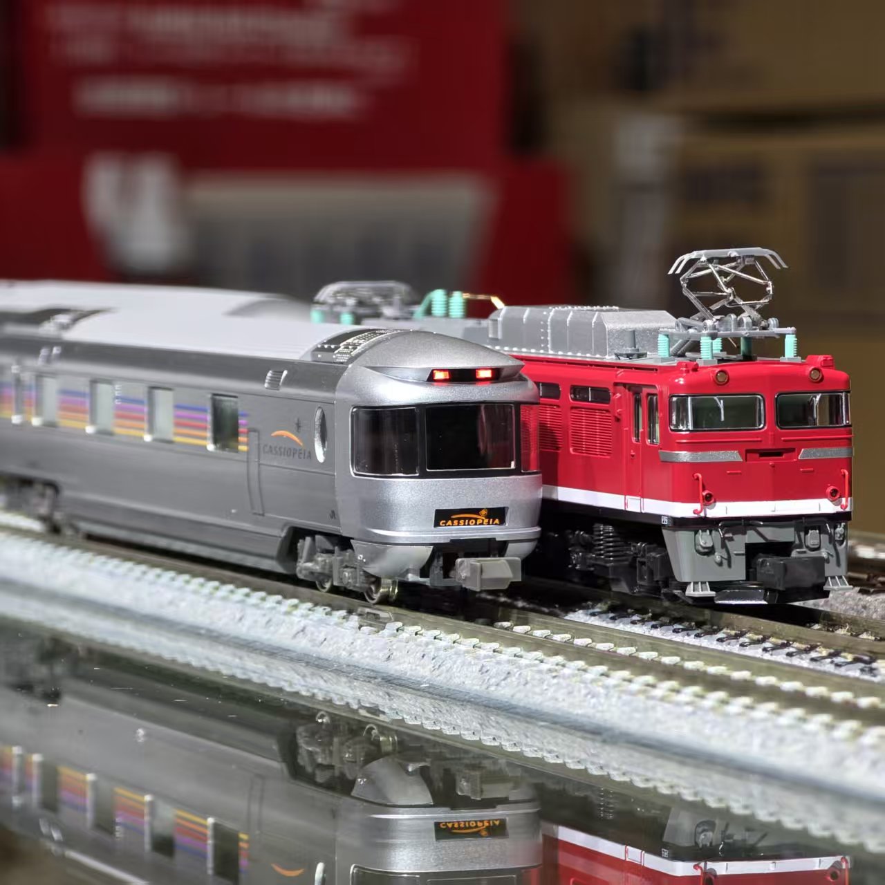 KATO 10-2112 「仙后座 • Cassiopeia」 6両基本 + 3066-F EF81 95 RAINBOW 塗装機 2 KATO 10-2112 「仙后座 • Cassiopeia」 6両基本 + 3066-F EF81 95 RAINBOW 塗装機