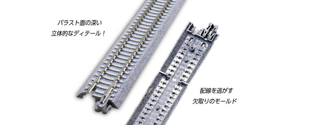KATO UNITRACK PC 水泥枕木單線軌道系列