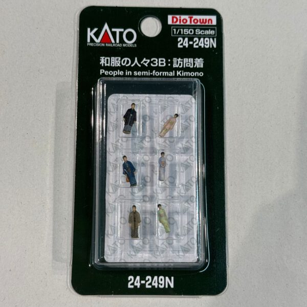 KATO 24-249N (N)人形 : 和服の人々3B：訪問着 (6個入り)