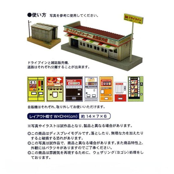 TOMYTEC 267348 情景小物 083-2 昭和時代自動販賣機B2