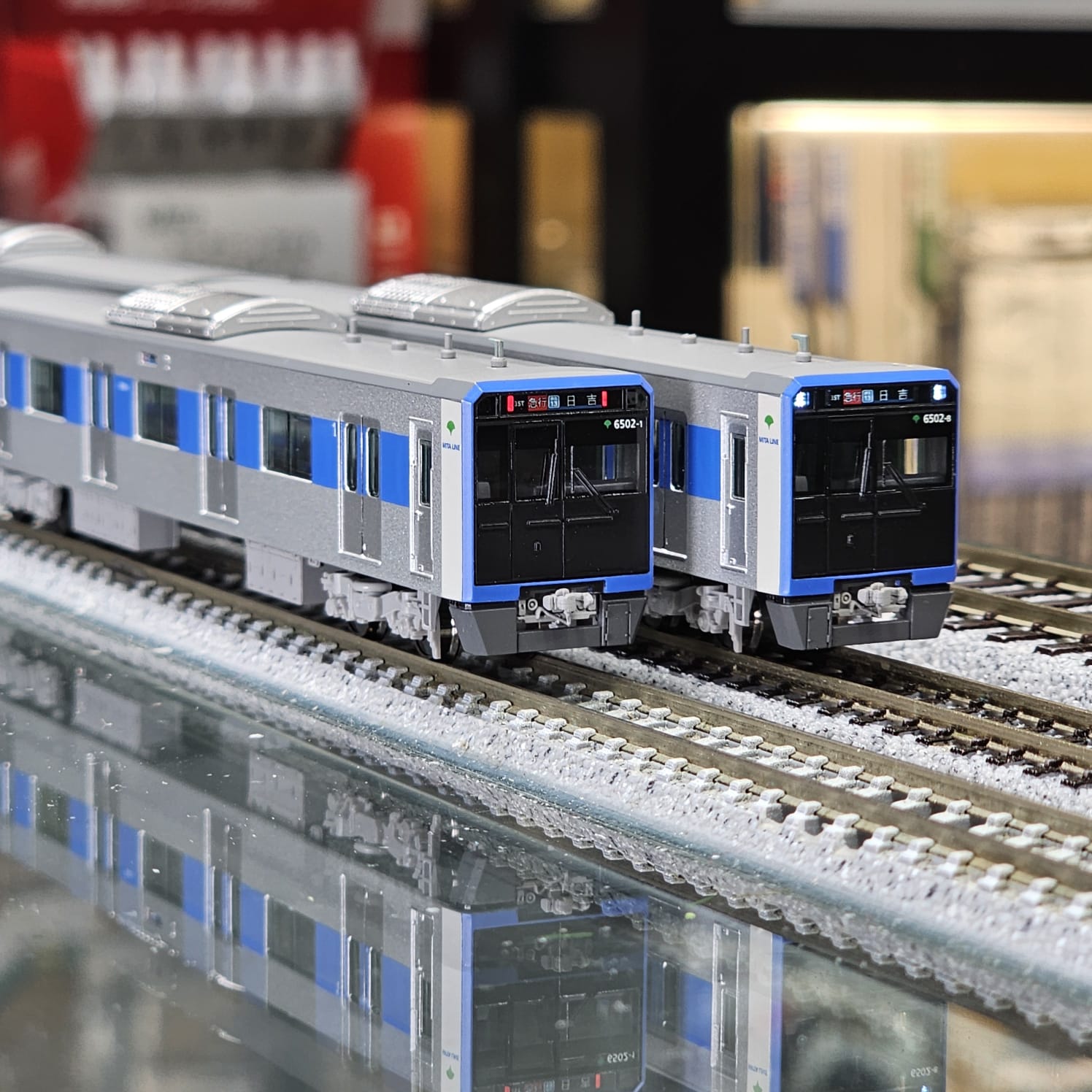 ポポンデッタ 6059 都営6500形6502編成 ポポンデッタPOPONDETTA 6059 都営6500形三田線塗油装置搭載車8