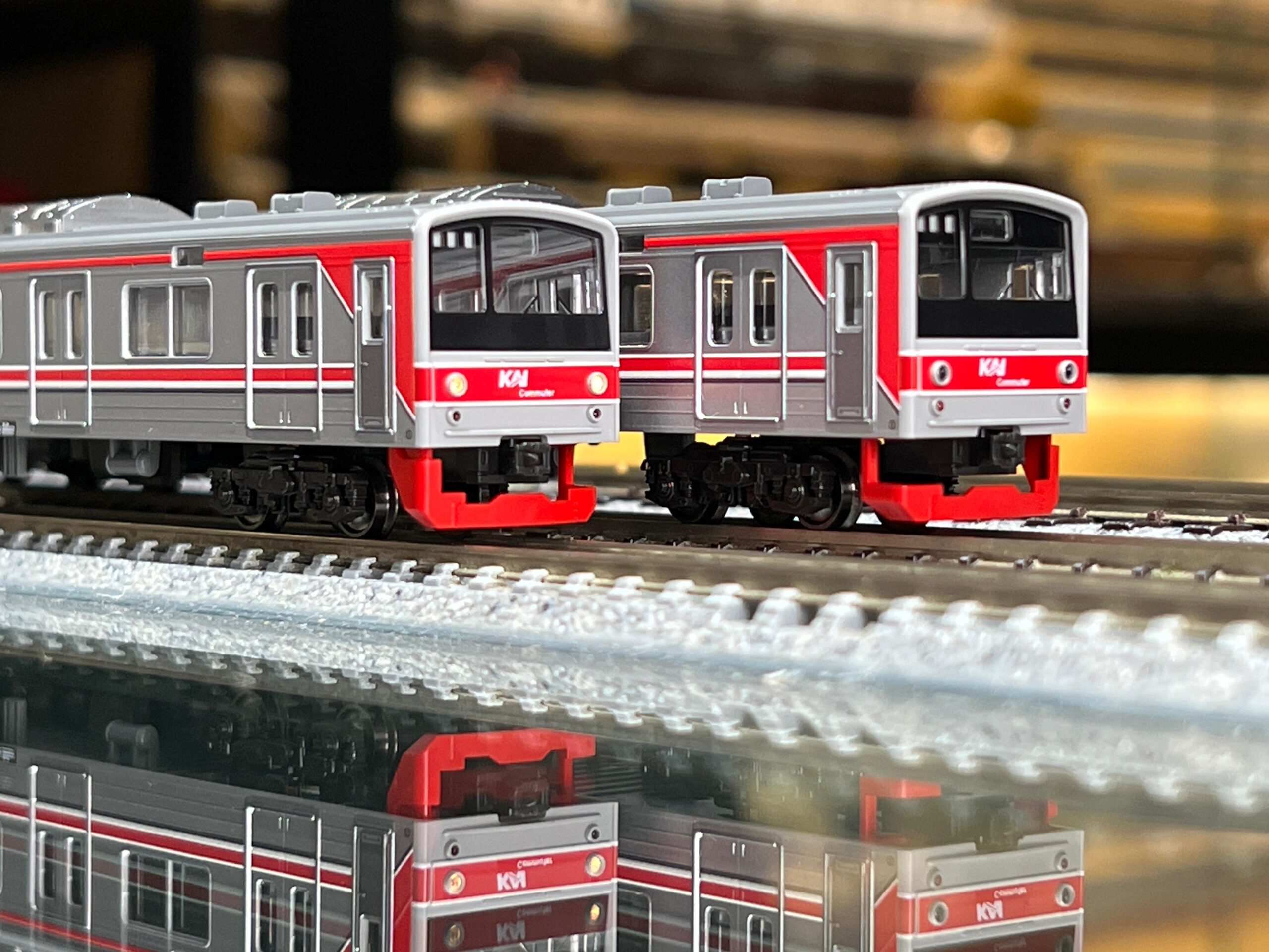 KATO 10-1755 印尼通勤鐵路205系 12両 扣除100元訂金補款連接 1 KATO 10-1755 印尼通勤鐵路205系 12両