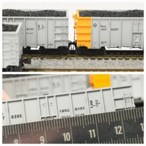 長嗚 C80B 大秦線運煤專用車 鋁灰銀 11 長嗚 C80B 大秦線運煤專用車 鋁灰銀