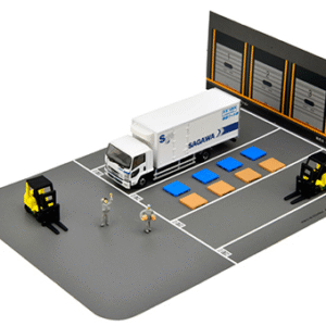 TOMYTEC 334590 物流現場卡車套裝E：佐川急便