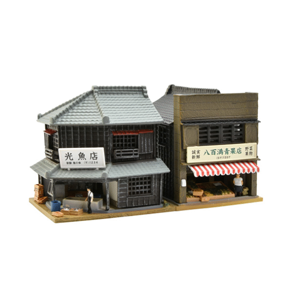 TOMYTEC 335481 建コレ191 魚屋・八百屋1R