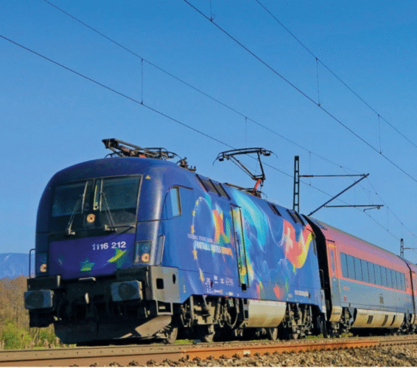 FLEISCHMANN N 1116 212-2 "Football unites Europe", ÖBB