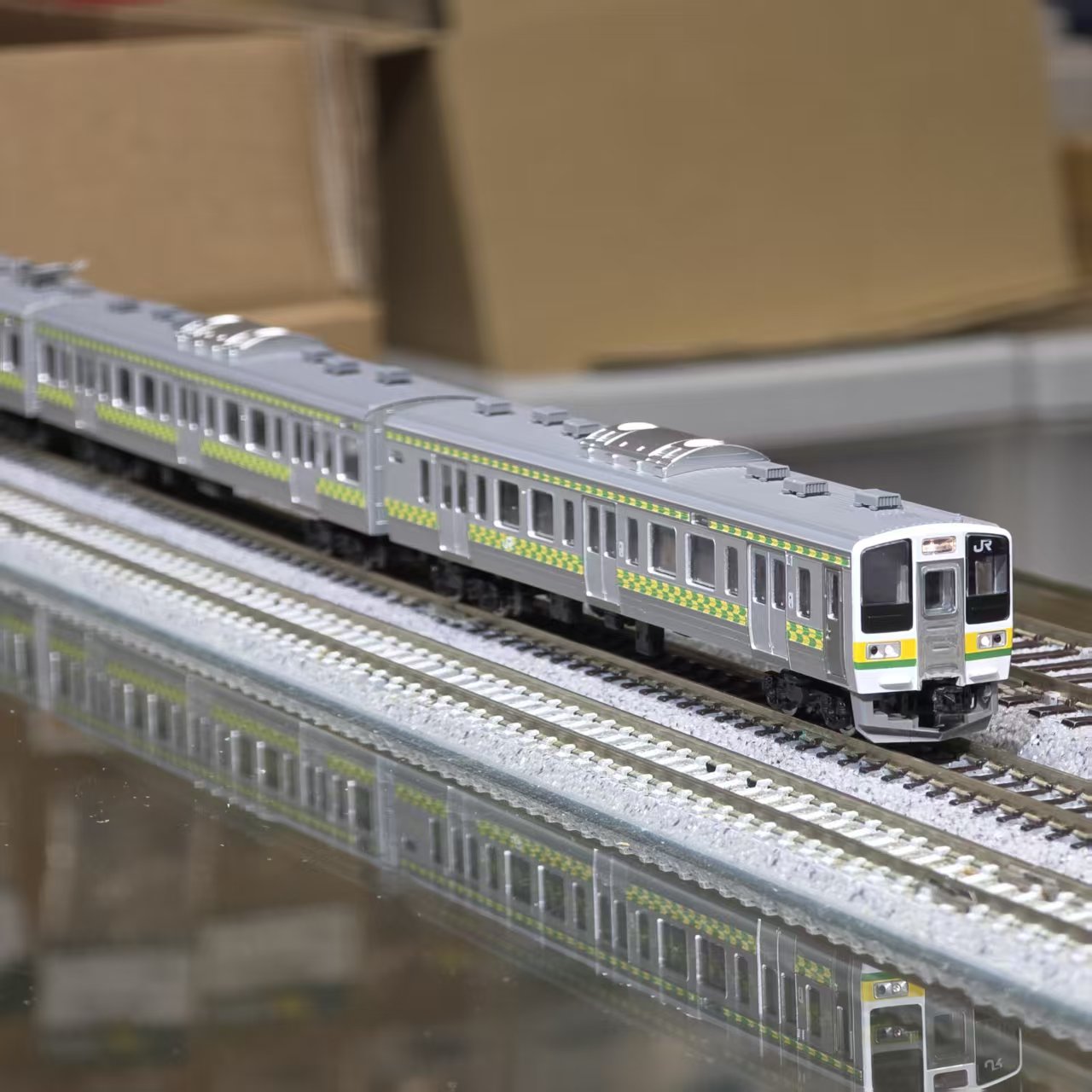 TOMIX 97237 JR 211 3000系近郊電車 (両毛線・矢絣色) 4両 3 TOMIX 97237 JR 211 3000系近郊電車 (両毛線・矢絣色) 4両