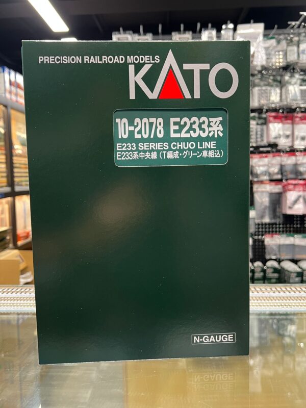 預訂 補款連接 KATO 10-2078 E233系中央線(T編成・グリーン車組込)増結セットA(3両)
