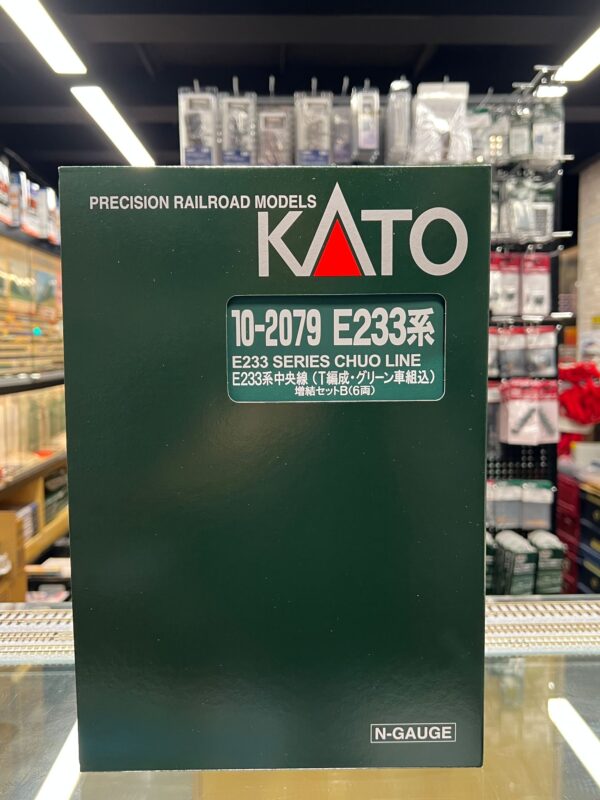 預訂 補款連接 KATO 10-2079 E233系中央線(T編成・グリーン車組込)増結セットB(6両)
