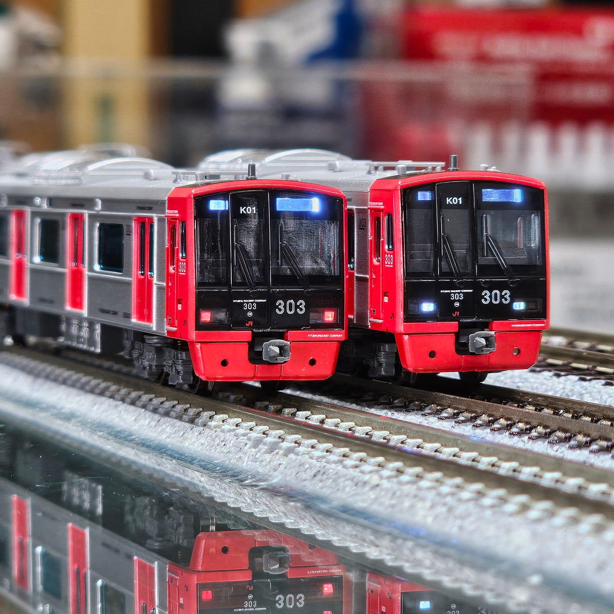 MICROACE A2872 303系 K01編成 トイレ設置後 6両 1 MICROACE A2872 303系 K01編成 トイレ設置後 6両