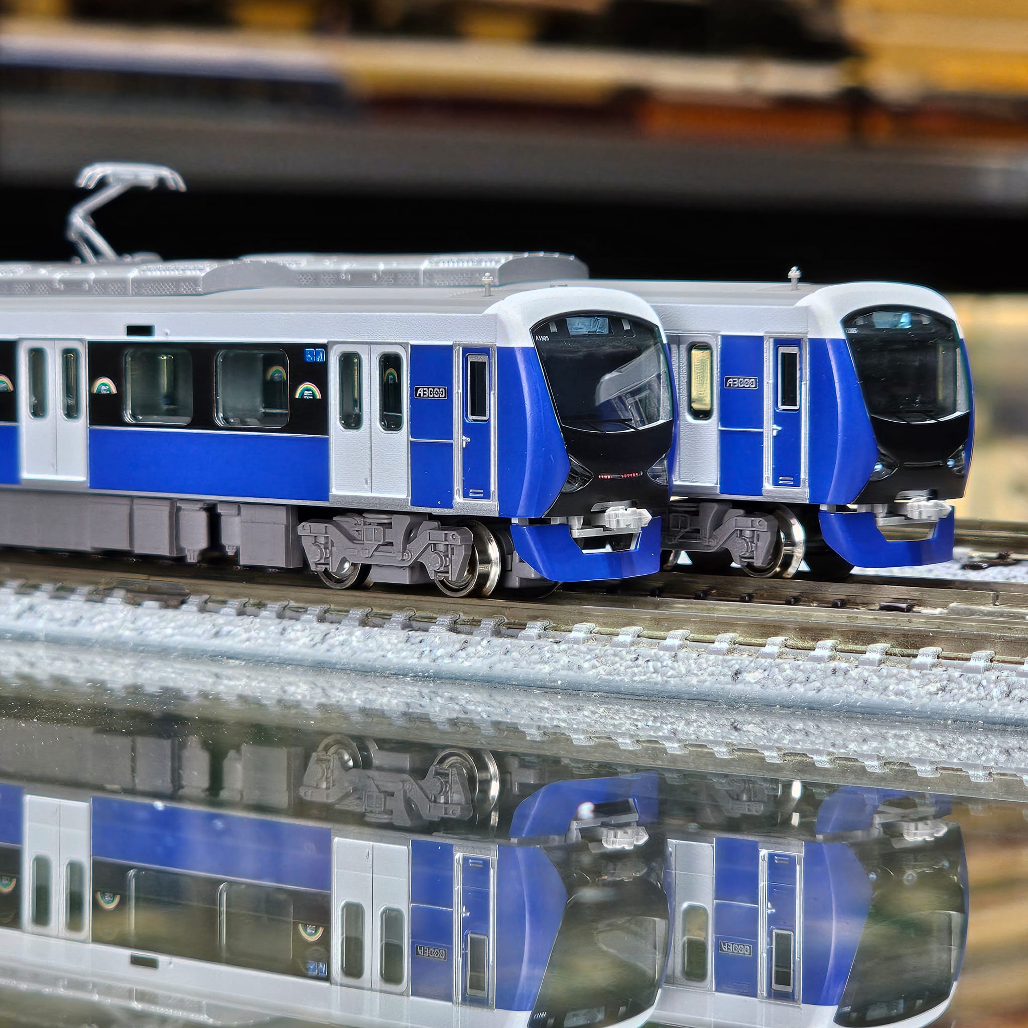 GREENMAX 32051 静岡鉄道A3000形(エレガントブルー)2両 5 GREENMAX 32051 静岡鉄道A3000形(エレガントブルー)2両