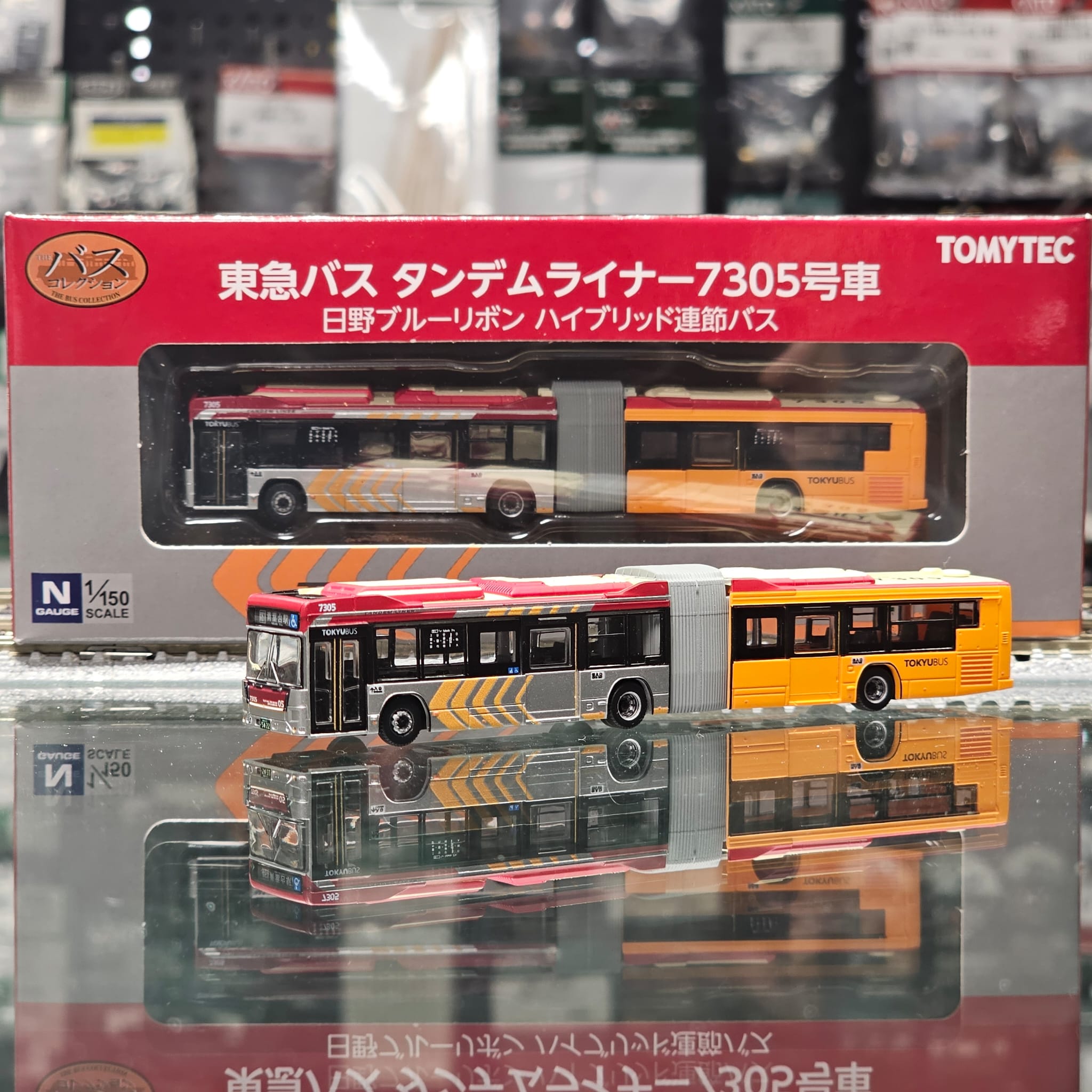 TOMYTEC 335467 東急連節巴士 7305号車 1 TOMYTEC 335467 東急連節巴士 7305号車