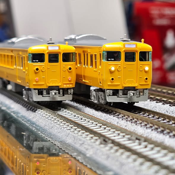 MICROACE A0466 115系3000番代+3500番代濃黄色クーラー交換車4両