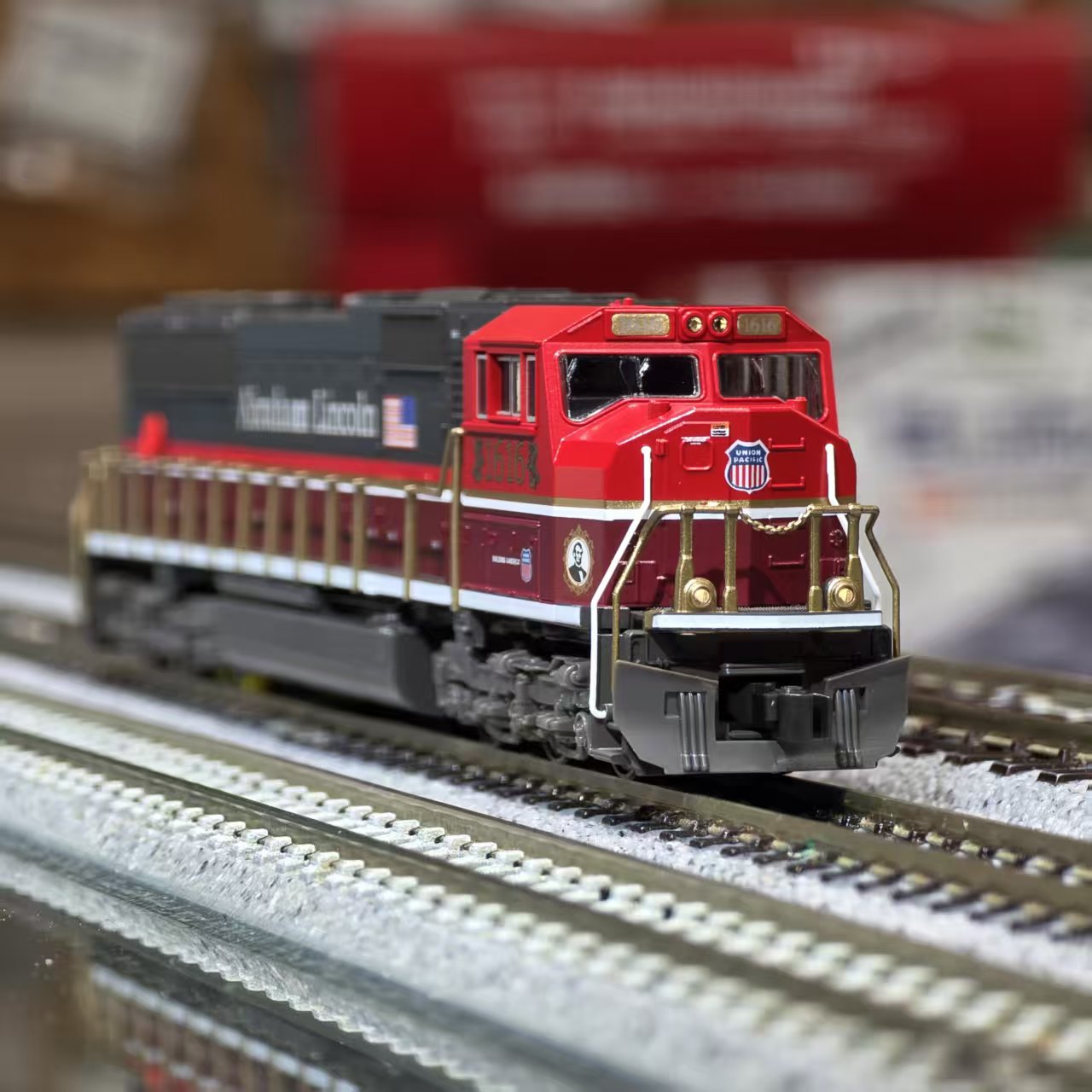 KATO 176-1616 SD70M Flat Radiator Union Pacific #1616 Abraham Lincoln 扣除100元訂金補款連接 4 KATO 176-1616 SD70M Flat Radiator Union Pacific #1616 Abraham Lincoln 扣除100元訂金補款連接