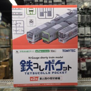 TOMYTEC 337720 口袋鐵道第二彈 東と西の環状線編 全7種+1款隱藏版(共8種)(產品為1本10盒入)