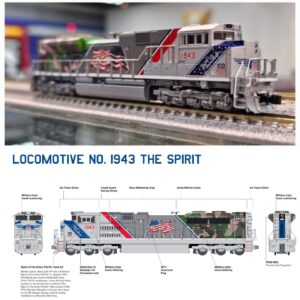 KATO 176-1943 SD70ACe UP #1943 "The Spirit"