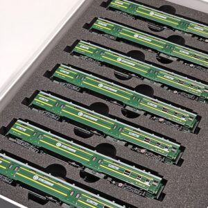 微景 Microview 中國鐵路 XL22 型行包快遞專列 七節套裝 X81/X82 次 上海-棠溪(廣州)