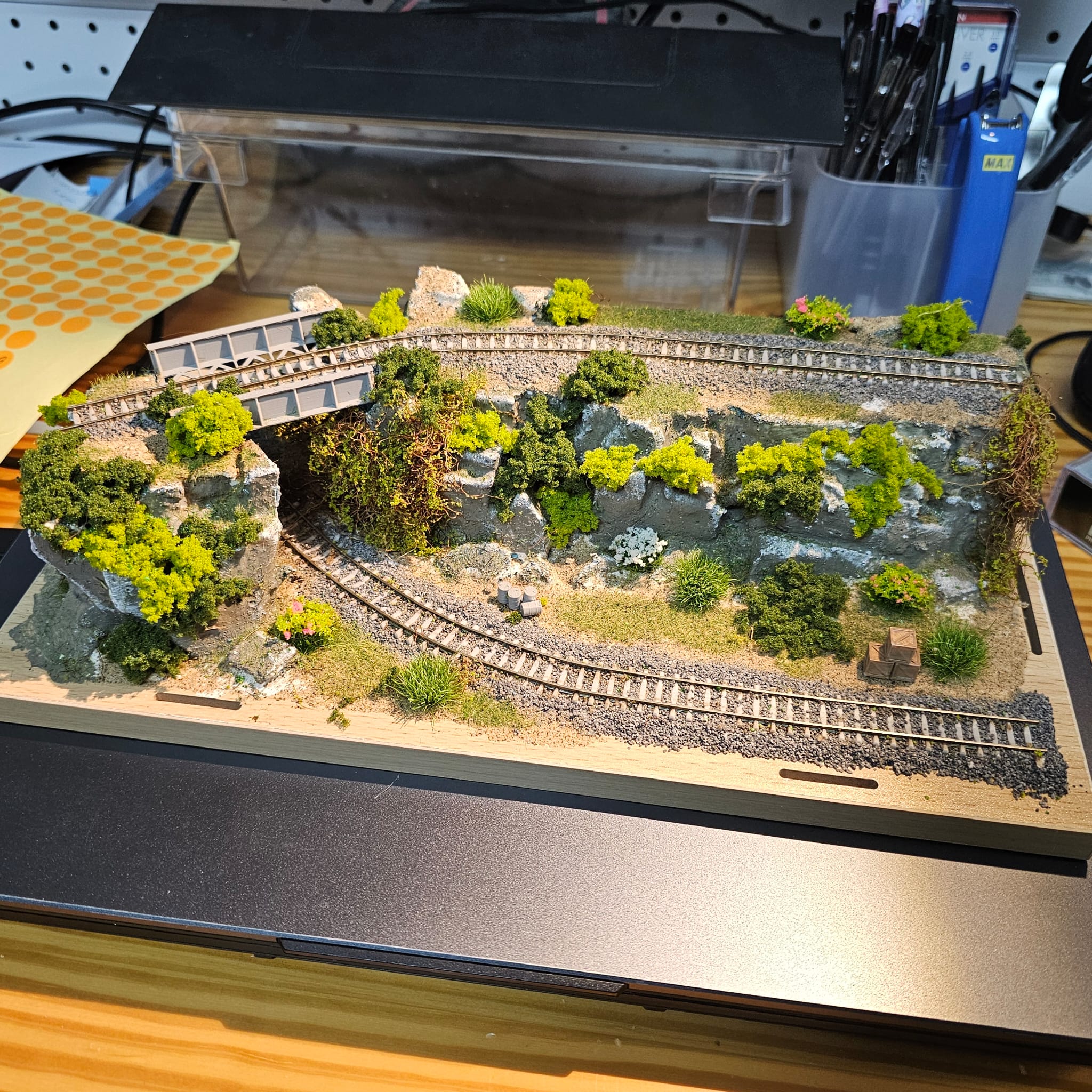 訂購 N 比例小型情景 (不包含車輛)