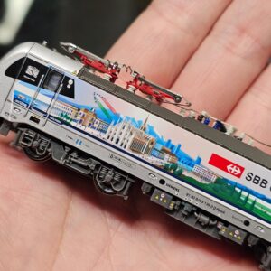 Hobbytrain H30177 Gauge N Electric locomotive class 193 Vectron SBB Cargo/Monte Rosa