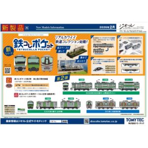 TOMYTEC 口袋鐵道第二彈 東と西の環状線編