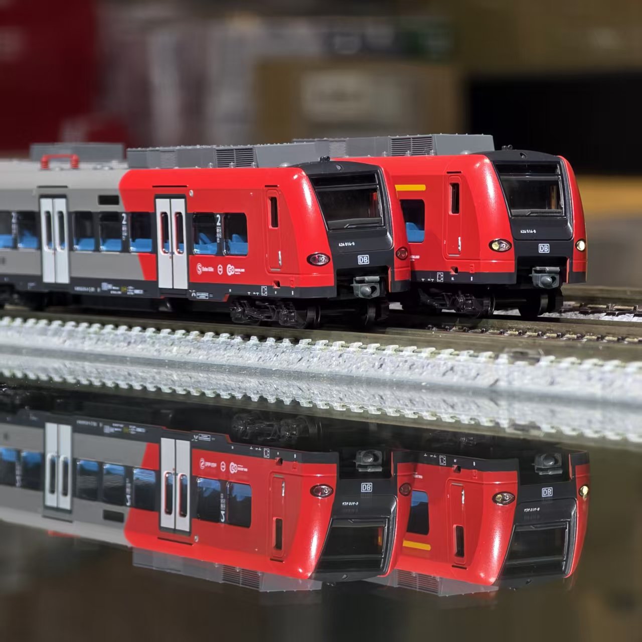 KATO 10-734-B DB ET424 Köln S-Bahn 4 輛 5 KATO 10-734-B DB ET424 Köln S-Bahn 4 輛:圖片 5