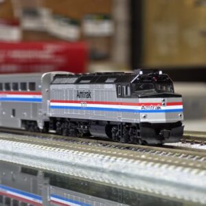 KATO 106-3530 106-3531 Amtrak® F40PH & Superliner® Phase III 機車+雙層客車 基本4両+増結6両 (輔助燈附) 扣除200元訂金補款連接：圖片 5