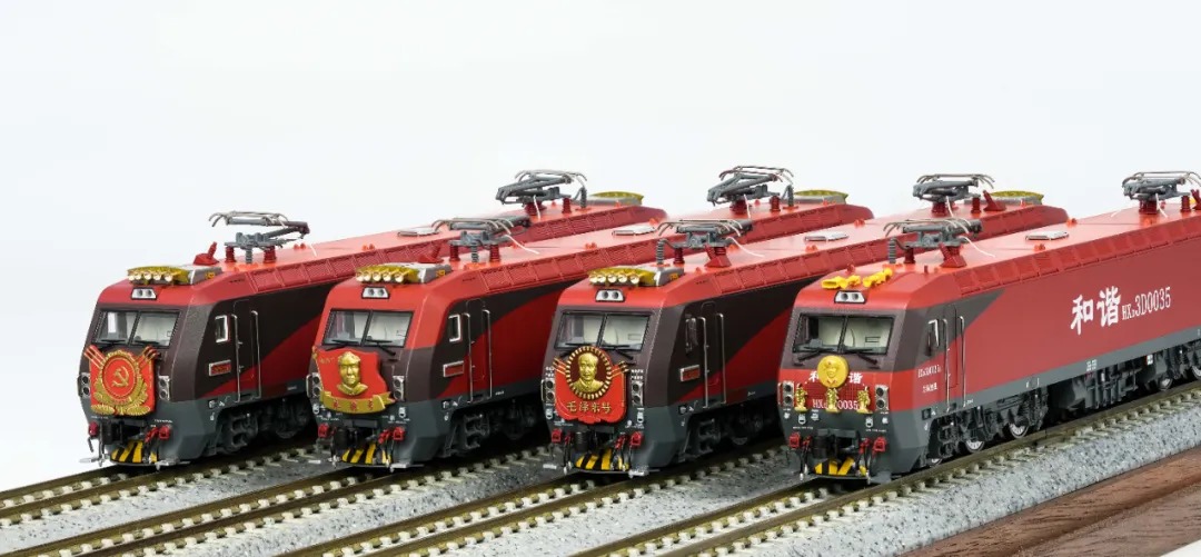 長鳴 HXD3D 和諧3D型電力機車 偉人機車系列 2025年版本
