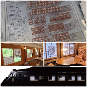 KATO 36+3 車窗「障子」裝飾額外配件