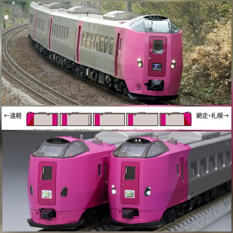 TOMIX 98434 JR キハ261-5000系特急(はまなす-玫瑰)セット- Khaho