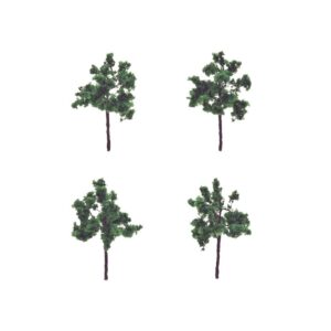 TOMIX 8207 広葉樹（深綠色・4本套裝）
