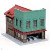 KATO 23-475 看板建築の角店１（銅板・左）
