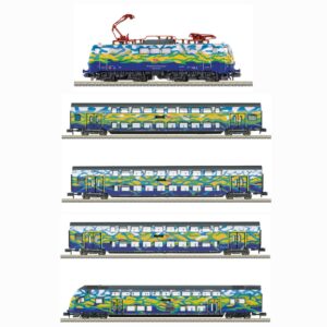 MINITRIX 16727 18298 18299 N Touristik-Zug 觀光列車 SET (含車廂燈/側牌發光)