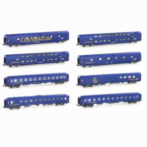 LS-Models N 97002N 97003N CITY NIGHT LINE 寝台車 8輛SET