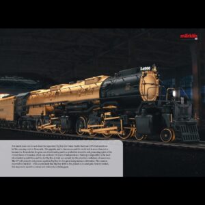 Märklin 39400 HO Union Pacific Railroad (UP) "Big Boy" 24K 鍍金紀念版 AC SYSTEM