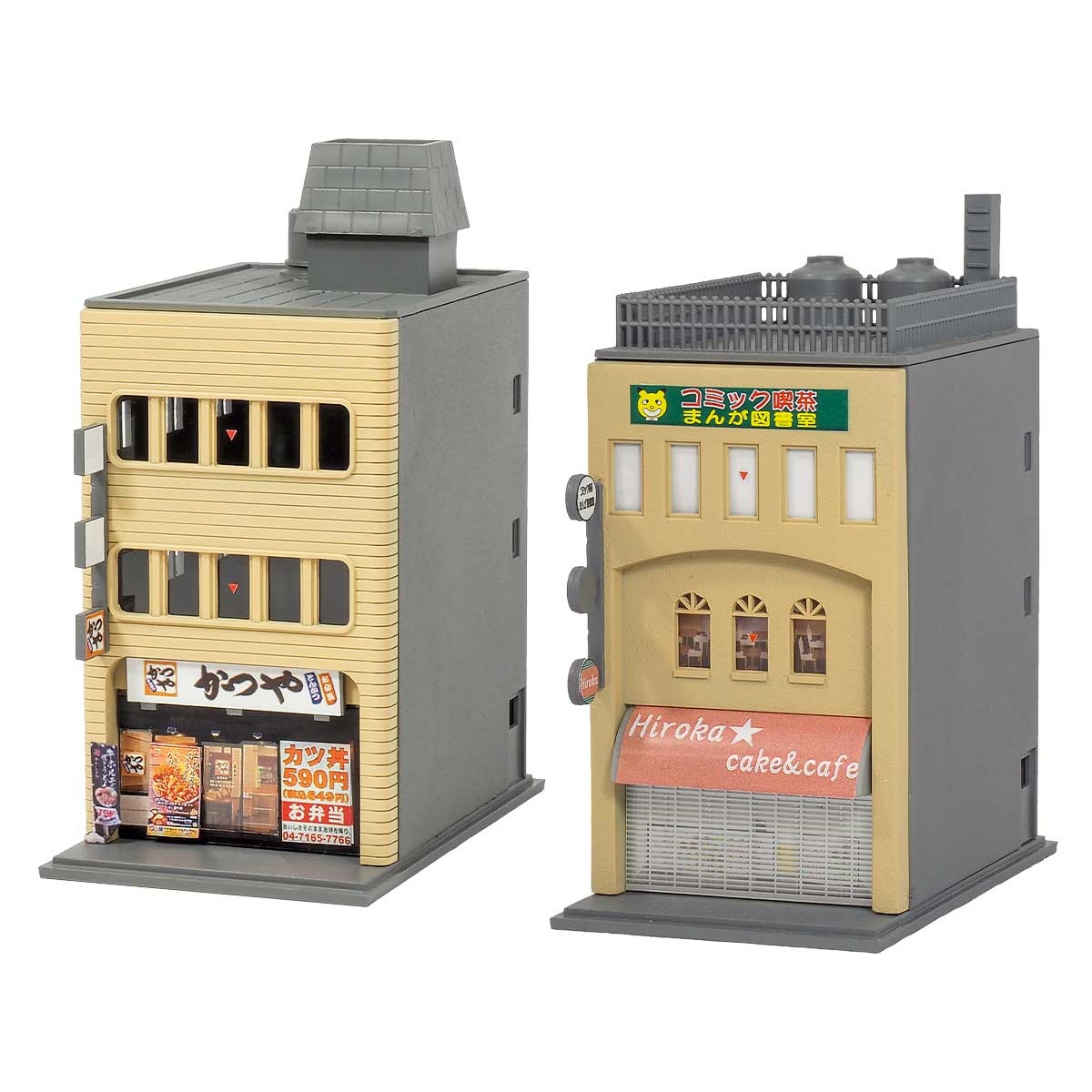 GREENMAX 2656 着色済み 商業ビル3F まんぷく街道シリーズ/かつや 1 GREENMAX 2656 着色済み 商業ビル3F まんぷく街道シリーズ/かつや