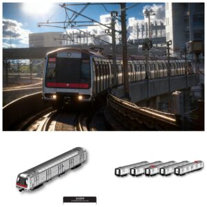 MTR N Scale M Train 港鐵市區綫列車模型 1:160