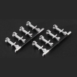 GREENMAX 8119 裝飾用連結器（自連・長・銀色）8個