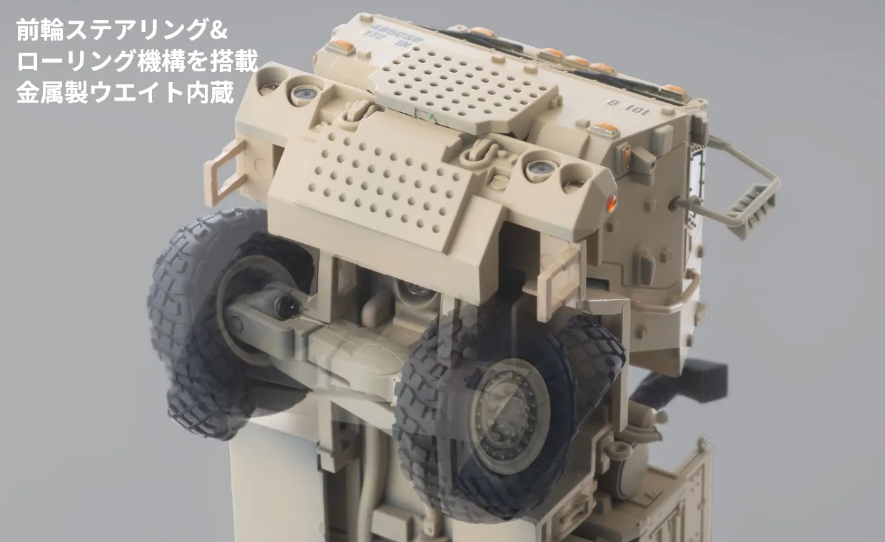 <新品預訂> TOMYTEC ARSENIA64 AS004 M1078 2.5噸 軍用貨卡（LSAC 裝甲駕駛室／槍車仕樣）(1/64)