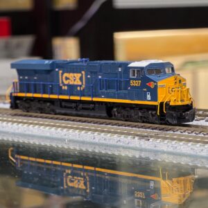 KATO 176-8962 N GE ES40DC CSX (Western Maryland 紀念配色)